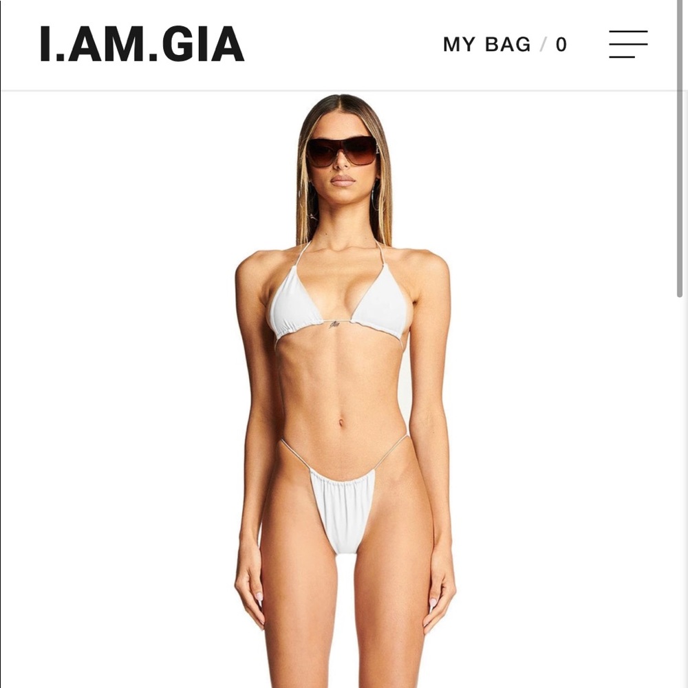 NWT i am gia Bambi bikini top